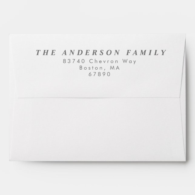 Enveloppe Pastel Yellow Graduation Party Adresse de retour (Dos (Haut rabat))