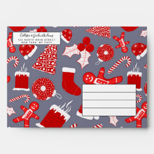 Enveloppe Patters de Christmas