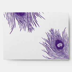 Enveloppe Peacock Feather