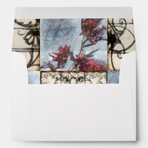 Enveloppe Peinture abstraite lambrissée de Scrollwork