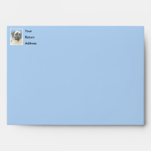 Enveloppe Peinture Mastiff (Fawn) anglaise - Art Chien origi
