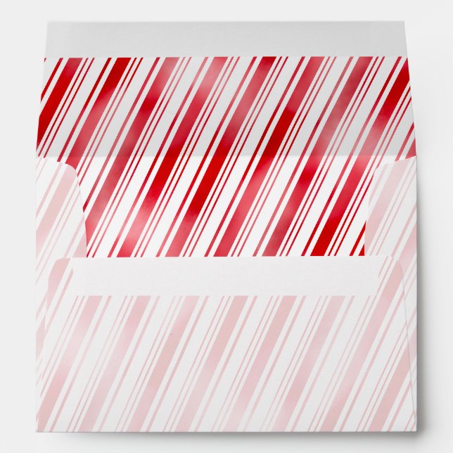 Enveloppe Peppermint Stripe (Dos (Bas))