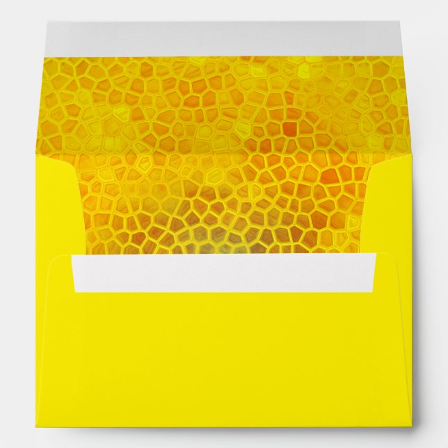 Enveloppe Personalized Gold Dinosaur (Dos (Bas))