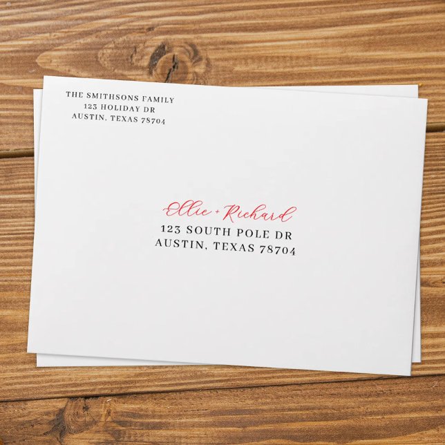 Enveloppe Personalized Holiday  (Créateur téléchargé)