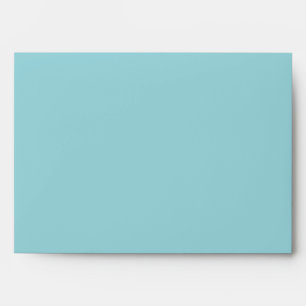 Enveloppe personnalisable Aqua Blue Blank