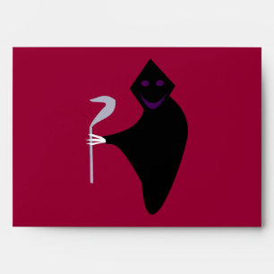 Enveloppe personnalisable Halloween Reaper Grim