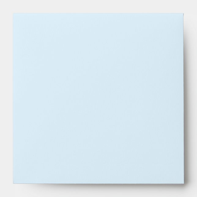 Enveloppe personnalisée bleue (Devant)