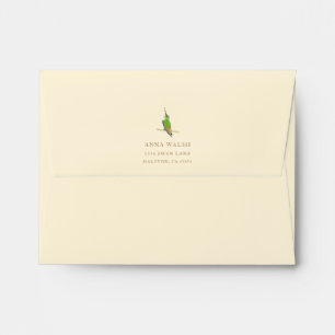 Enveloppe personnalisée Ecru Allen pour les colib