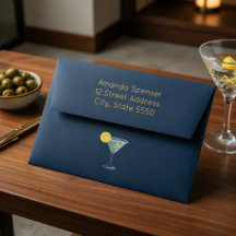 Enveloppe personnalisée pour enterrement de vie de