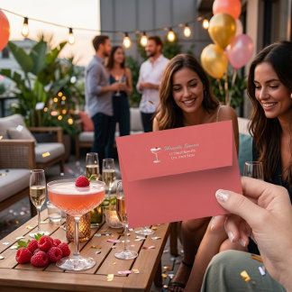 Enveloppe personnalisée pour enterrement de vie de