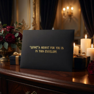 Enveloppe personnalisée pour enterrement de vie de