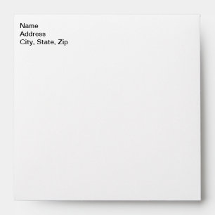 Enveloppe Personnaliser Ajouter un nom Photo ou oeuvre d'art