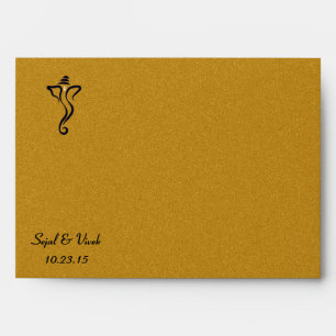 Enveloppe Personnalité indienne de l'Mariage hindou Blue Gan