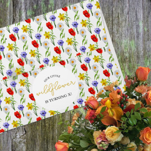 Enveloppe Petit Anniversaire de enfant Fleur sauvage