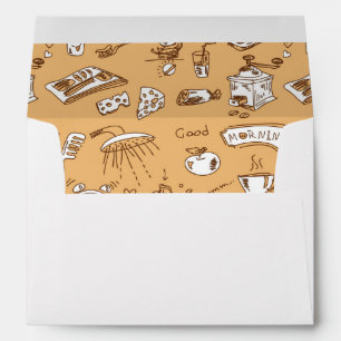 Enveloppe Petit-déjeuner Motif 2