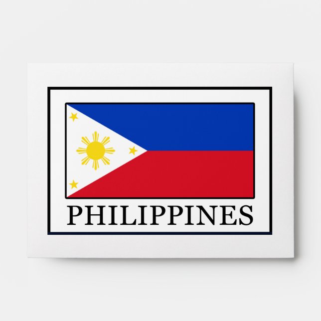 Enveloppe Philippines (Devant)