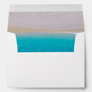 Enveloppe Photo décorative d'océan bleu de mer de thème d