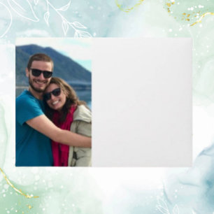 Enveloppe Photo personnalisée Mariage détendu moderne