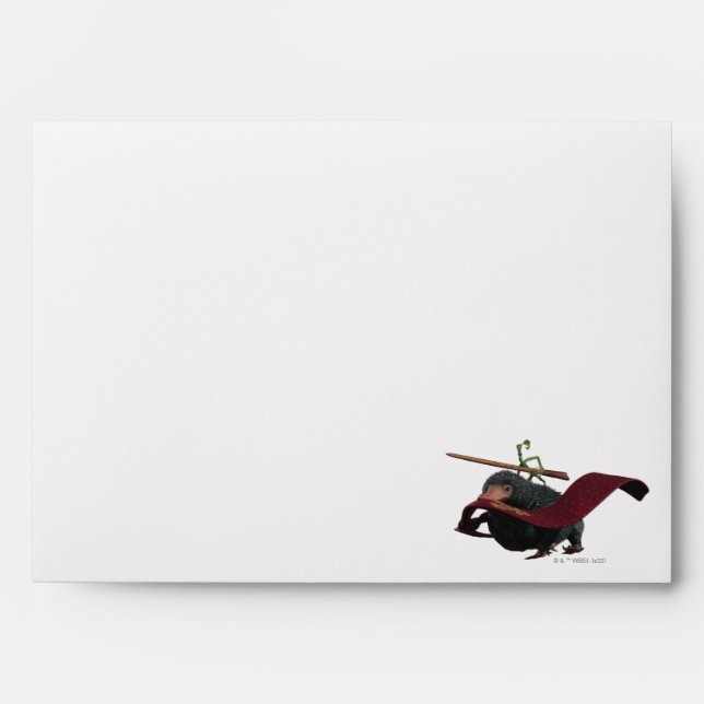 Enveloppe Pickett & Teddy avec baguette et Cravate (Devant)