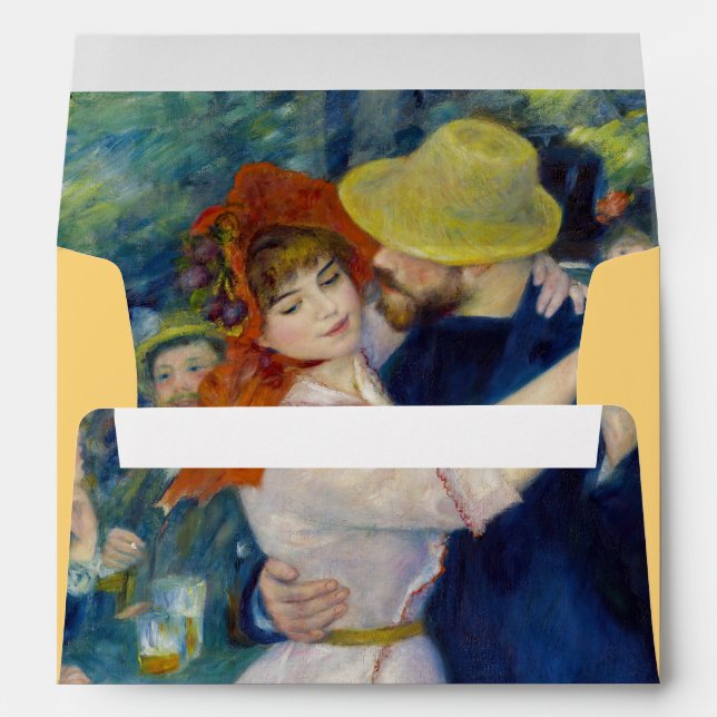 Enveloppe Pierre-Auguste Renoir - Danse à Bougival (Dos (Bas))