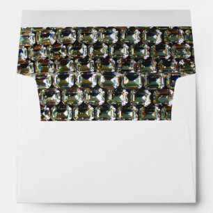 Enveloppe Pierres de diamants strass