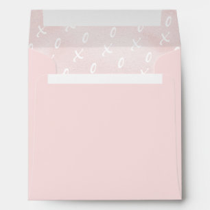 Enveloppe Pink Valentine Anniversaire Retour Adresse Envelop