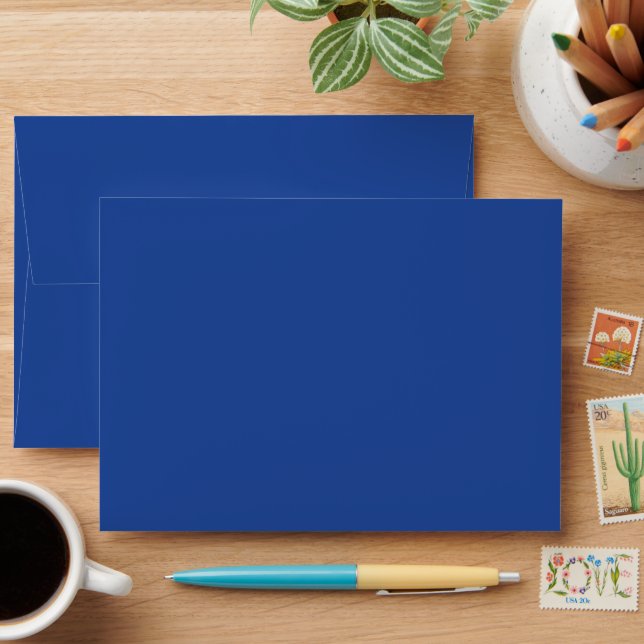 Enveloppe Pittoresque Mountain et Lake Mariage (Desk)