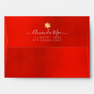 Enveloppe PixDezines Adresse de retour, Red Hot Chili Pepper