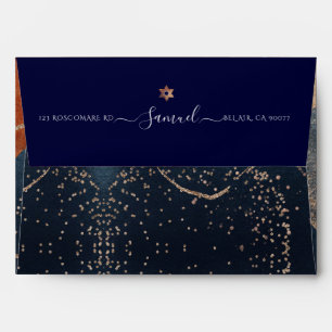 Enveloppe PixDezines Aquarelle Moderne Formes Abstraites Evé