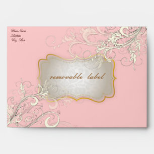 Enveloppe PixDezines Vintage Cream Swirls, cupcake A7