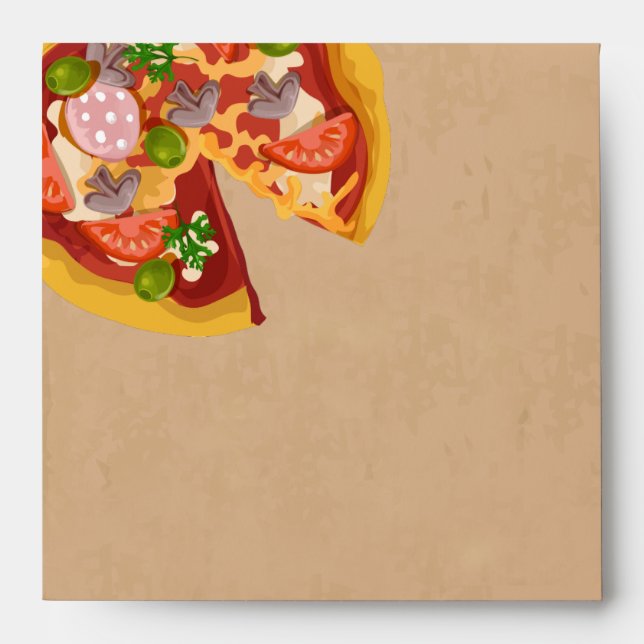 Enveloppe Pizza (Devant)