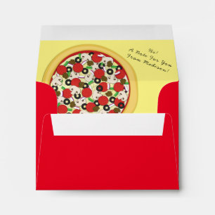 Enveloppe Pizza Cuisine Combo Suprême pour enfants