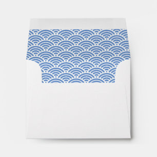 Enveloppe Plage marine Blue Ocean Waves Cuisine 3,5x5 Person