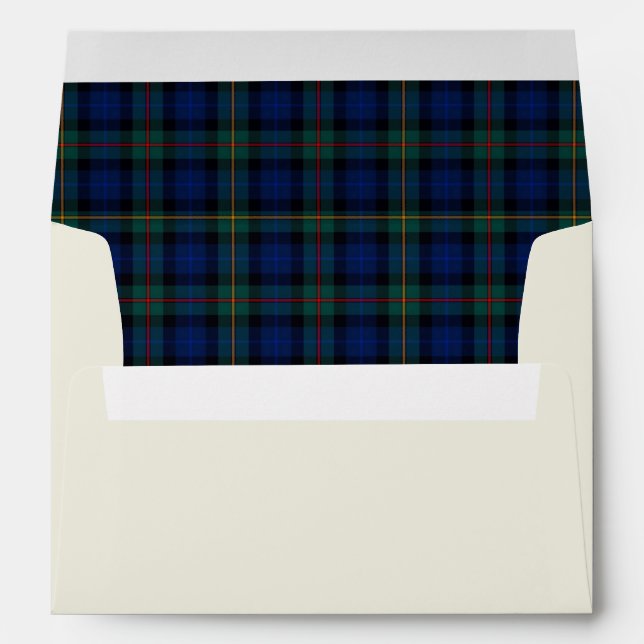 Enveloppe Plaid fait sur commande de Smith rayé épousant (Dos (Bas))