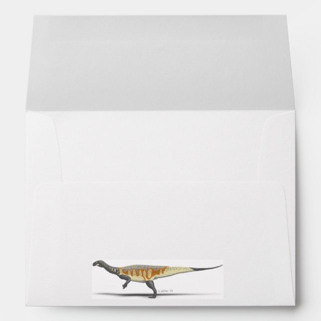 Enveloppe Plateosaurus (Dos (Bas))