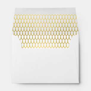 Enveloppe Plumes d'or