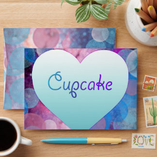 Enveloppe PN 65 Cupcake