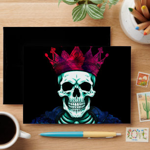 Enveloppe PN 71 Skeleton King (rouge et bleu)