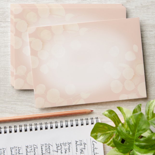 Enveloppe Poche Dusty Botanique Mailing (Stacked)