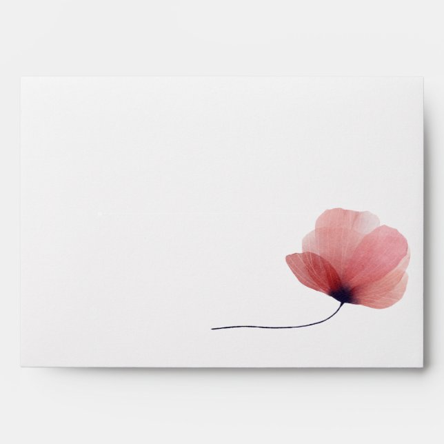 Enveloppe Poinciana (Devant)