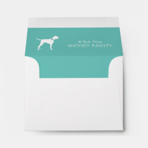 Enveloppe Pointer Chien Chien Chiot Anglais Setter