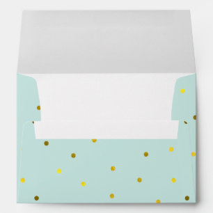 Enveloppe Points d'huile d'or à la menthe et aux faux