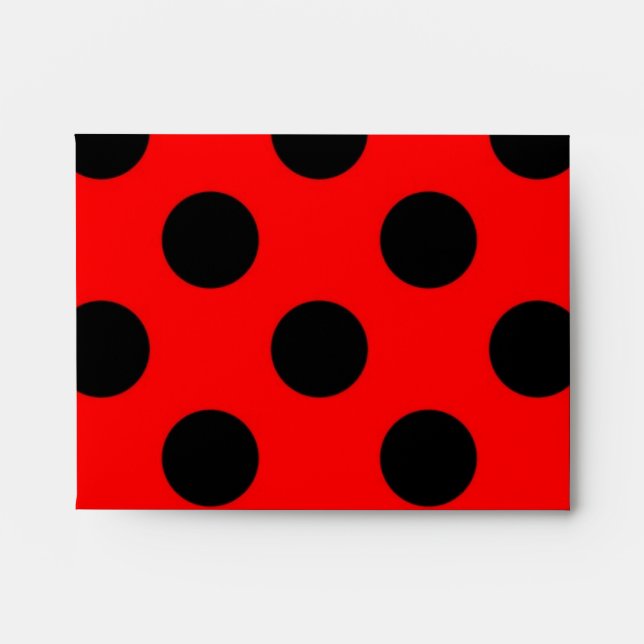 Enveloppe Polka dot (Devant)
