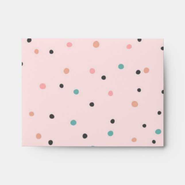 Enveloppe Polka dot (Devant)