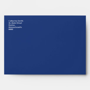 Enveloppe Polka Jaune Avec Bleu