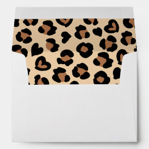 Enveloppe Poster de animal, Léopard Brown, Spots de guépard,