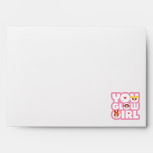 Enveloppe Powerpuff Girls : You Glow Girl