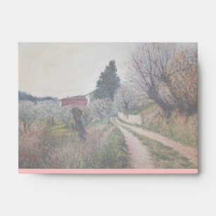 Enveloppe PREMIER PRINTEMPS EN GOUVERNALAIS / Paysage Toscan