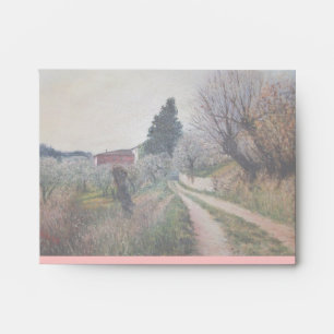 Enveloppe PREMIER PRINTEMPS EN GOUVERNALAIS / Paysage Toscan