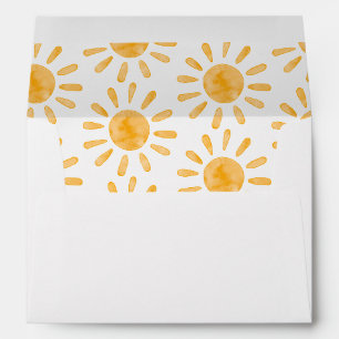 Enveloppe Premier voyage autour du soleil Premier anniversai